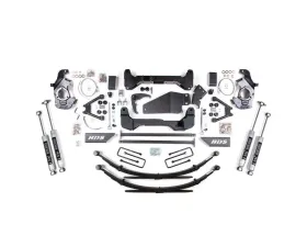 BDS Suspension 6 Inch Lift Kit | Leaf Springs | NX2 Nitro Series Shock Chevrolet K1500/K2500 | GMC K1500 1988-1998