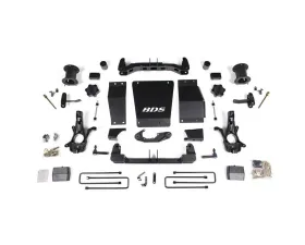 BDS Suspension 6 Inch Lift Kit Aluminum And Stamped Steel Control Arm | Magneride Equipped GMC Sierra 1500 4WD 2014-2018