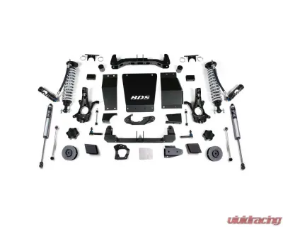 BDS Suspension 4 Inch Lift Kit | FOX 2.5 Coil-Over with DSC Adjuster | Cast Steel Control Arm Chevrolet Suburban | Tahoe | GMC Yukon/XL 4WD 2015-2019 - BDS733FDSC
