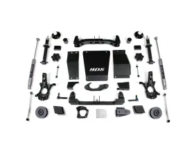 BDS Suspension 4 Inch Lift Kit | Aluminum And Stamped Steel Control Arm | NX2 Nitro Series Shock Chevrolet Suburban | Tahoe | GMC Yukon/XL 4WD 2015-2019