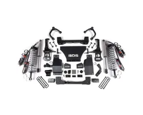 BDS Suspension 4 Inch Lift Kit | FOX 2.5 Performance Elite Coil-Over | FOX 2.5 Performance Elite Rear Shock Chevrolet Silverado 1500 Trail Boss | GMC Sierra 1500 AT4 4WD Gas 2019-2025