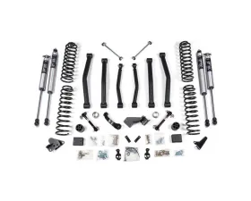 BDS Suspension 4 Inch Lift Kit | Disconnects | FOX 2.0 Performance Series Shock Jeep Wrangler 2-Door 2012-2018