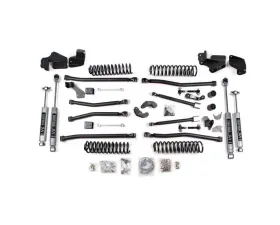 BDS Suspension 4 Inch Lift Kit | Long Arm | Disconnects | NX2 Nitro Series Shock Jeep Wrangler 2-Door 2007-2018