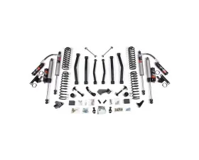 BDS Suspension 4.5 Inch Lift Kit | Disconnects | FOX 2.5 Performance Elite Shock Jeep Wrangler 4-Door 2007-2011