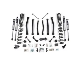 BDS Suspension 4.5 Inch Lift Kit | Disconnects | FOX 2.0 Performance Series Shock Jeep Wrangler 4-Door 2007-2011