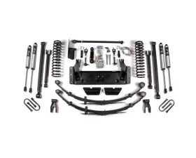 BDS Suspension 6.5 Inch Lift Kit | Long Arm | Chrysler 8.25 Rear Axle | FOX 2.0 Performance Series Shock Jeep Cherokee XJ 1984-2001