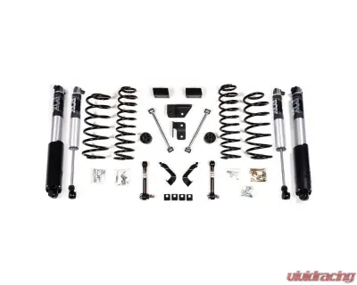 BDS Suspension 2 Inch Lift Kit FOX 2.5 Performance Series Shocks Jeep Wrangler JL 4-Door 2018-2025 - BDS1435PS