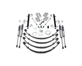 BDS Suspension 5 Inch Lift Kit FOX 2.0 Performance Series Shocks Jeep Wrangler YJ 1987-1995