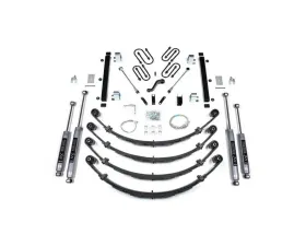 BDS Suspension 5 Inch Lift Kit NX2 Nitro Series Shocks Jeep Wrangler YJ 1987-1995