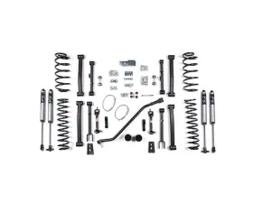 BDS Suspension 4.5 Inch Lift Kit FOX 2.0 Performance Series Shocks Jeep Grand Cherokee ZJ 4WD 1993-1998