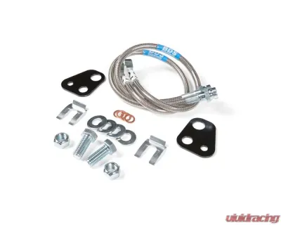 BDS Suspension 06-16 Dodge 1500 Frt Stainless Brakeline - BDS102002