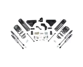 BDS Suspension 4 Inch Lift Kit | Coil Springs | FOX 2.0 Performance Series Shock Ram 2500 4WD Gas 2014-2018