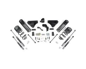 BDS Suspension 4 Inch Lift Kit NX2 Nitro Series Shocks Ram 2500 4WD Diesel 2014-2018