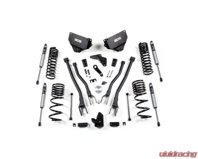 BDS Suspension 4 Inch Lift Kit with 4-Link | FOX 2.0 Performance Series Shock Ram 2500 4WD Gas 2014-2018 - BDS1611FS