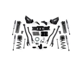 BDS Suspension 5.5 Inch Lift Kit with 4-Link | FOX 2.0 Performance Series Shock Ram 2500 4WD Gas 2014-2018