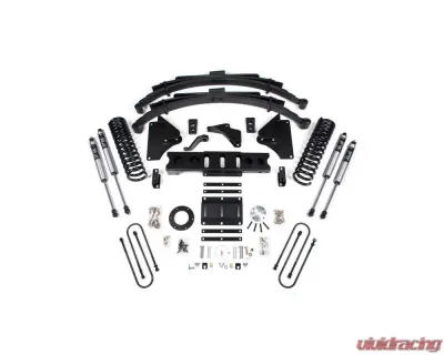 BDS Suspension 4.5 Inch Lift Kit | Leaf Springs | FOX 2.0 Performance Series Shock Ram 3500 4WD Gas 2013-2018 - BDS1619FS