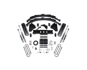 BDS Suspension 5.5 Inch Lift Kit | Leaf Springs | NX2 Nitro Series Shock Ram 3500 4WD 2013-2018