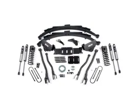 BDS Suspension 5.5 Inch Lift Kit | Leaf Springs | FOX 2.0 Performance Series Shock Ram 3500 4WD Gas 2013-2018