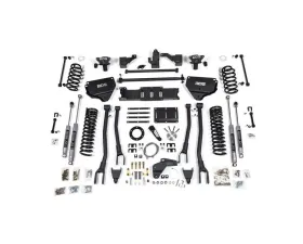 BDS Suspension 8 Inch Lift Kit with 4-Link | NX2 Nitro Series Shock Ram 2500 4WD Diesel 2014-2018