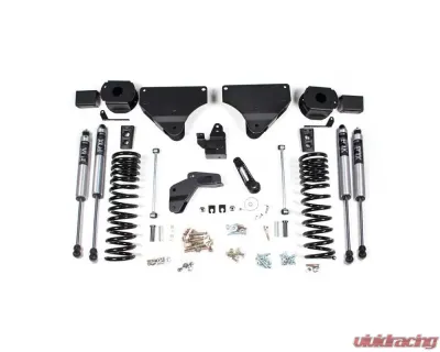 BDS Suspension 4 Inch Lift Kit FOX 2.0 Performance Series Shocks Ram 2500 with Rear Air Ride 4WD Diesel 2014-2018 - BDS1631FS