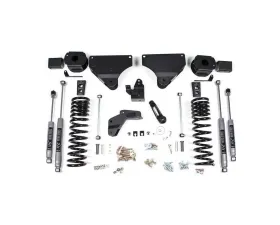 BDS Suspension 4 Inch Lift Kit NX2 Nitro Series Shocks Ram 2500 with Rear Air Ride 4WD Gas 2014-2018