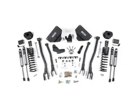 BDS Suspension 4 Inch Lift Kit with 4-Link | FOX 2.0 Performance Series Shock Ram 2500 with Rear Air Ride 4WD Gas 2014-2018