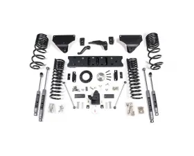 BDS Suspension 4 Inch Lift Kit NX2 Nitro Series Shocks Ram 2500 Power Wagon 4WD 2014-2018