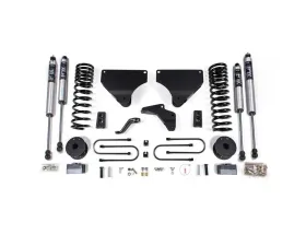 BDS Suspension 4 Inch Lift Kit FOX 2.0 Performance Series Shocks Ram 3500 with Rear Air Ride 4WD Gas 2013-2018