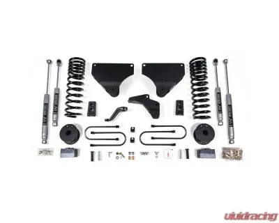 BDS Suspension 4 Inch Lift Kit NX2 Nitro Series Shocks Ram 3500 with Rear Air Ride 4WD Diesel 2013-2018 - BDS1643H