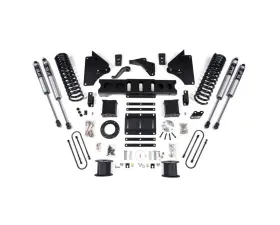 BDS Suspension 5.5 Inch Lift Kit FOX 2.0 Performance Series Shocks Ram 3500 with Rear Air Ride 4WD Diesel 2013-2018