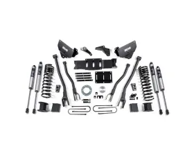BDS Suspension 5.5 Inch Lift Kit with 4-Link | FOX 2.0 Performance Series Shock Ram 3500 with Rear Air Ride 4WD Gas 2013-2018