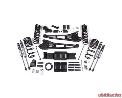 BDS Suspension 4 Inch Lift Kit with Radius Arm | FOX 2.0 Performance Series Shock Ram 2500 4WD Diesel 2019-2024 - BDS1660FS