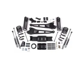 BDS Suspension 4 Inch Lift Kit with Radius Arm | NX2 Nitro Series Shock Ram 2500 4WD Diesel 2019-2024