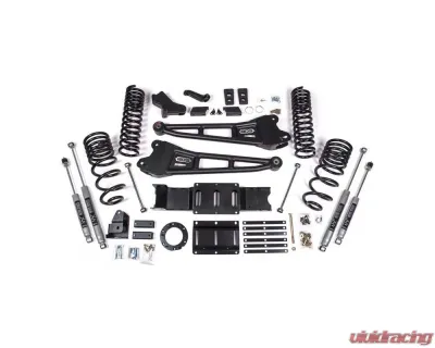 BDS Suspension 4 Inch Lift Kit with Radius Arm | NX2 Nitro Series Shock Ram 2500 4WD Diesel 2019-2024 - BDS1660H