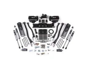 BDS Suspension 4 Inch Lift Kit with 4-Link | FOX 2.0 Performance Series Shock Ram 3500 4WD Gas 2019-2023