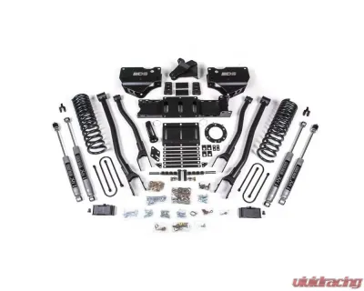 BDS Suspension 4 Inch Lift Kit with 4-Link NX2 Nitro Series Shock Ram 3500 4WD Gas 2019-2023 - BDS1676H