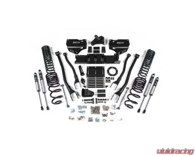 BDS Suspension 4 Inch Lift Kit with 4-Link | FOX 2.0 Performance Series Shock Ram 2500 4WD Diesel 2019-2024 - BDS1674FS