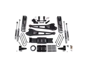 BDS Suspension 5.5 Inch Lift Kit with Radius Arm | NX2 Nitro Series Shock Ram 2500 4WD Gas 2019-2024
