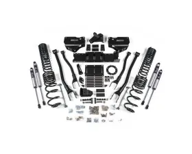 BDS Suspension 5.5 Inch Lift Kit with 4-Link | FOX 2.0 Performance Series Shock Ram 2500 4WD Gas 2019-2025