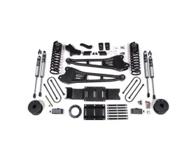 BDS Suspension 4 Inch Lift Kit with Radius Arm | 6 Bolt | FOX 2.0 Performance Series Shock Ram 2500 4WD Diesel 2019-2024