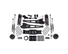 BDS Suspension 4 Inch Lift Kit with Radius Arm | 6 Bolt | NX2 Nitro Series Shock Ram 2500 4WD Diesel 2019-2024