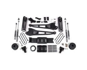 BDS Suspension 5.5 Inch Lift Kit with Radius Arm | NX2 Nitro Series Shock Ram 3500 with Rear Air Ride 4WD Gas 2019-2024