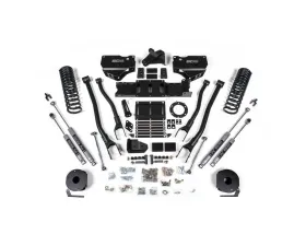 BDS Suspension 5.5 Inch Lift Kit with 4-Link | NX2 Nitro Series Shock Ram 2500 with Rear Air Ride 4WD Gas 2019-2024
