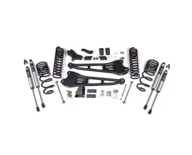 BDS Suspension 4 Inch Lift Kit with Radius Arm | FOX 2.0 Performance Series Shock Ram 2500 4WD Diesel 2014-2018