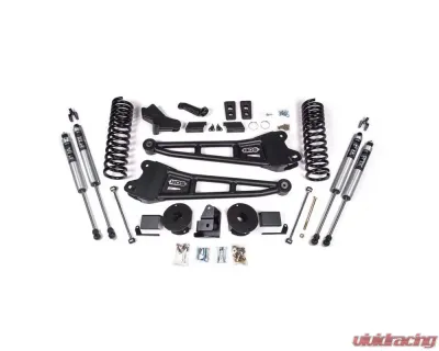 BDS Suspension 4 Inch Lift Kit with Radius Arm | FOX 2.0 Performance Series Shock Ram 2500 with Rear Air Ride 4WD Diesel 2014-2018 - BDS1773FS