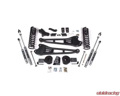 BDS Suspension 4 Inch Lift Kit with Radius Arm | NX2 Nitro Series Shock Ram 2500 with Rear Air Ride 4WD Diesel 2014-2018 - BDS1773H