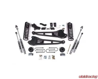 BDS Suspension 4 Inch Lift Kit with Radius Arm | NX2 Nitro Series Shock Ram 3500 with Rear Air Ride 4WD Diesel 2013-2018 - BDS1792H