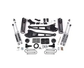 BDS Suspension 5.5 Inch Lift Kit with Radius Arm | NX2 Nitro Series Shock Ram 3500 with Rear Air Ride 4WD Gas 2013-2018