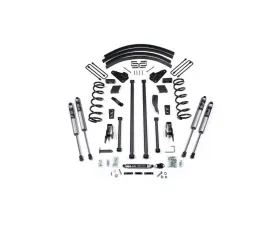 BDS Suspension 4.5 Inch Lift Kit | Long Arm Conversion | Block Kit No Factory Overload | FOX 2.0 Performance Series Shock Dodge Ram 2500 | 3500 4WD 1994-1999