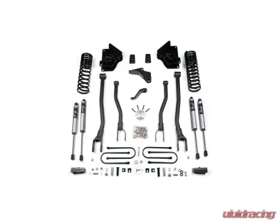 BDS Suspension 4 Inch Lift Kit with 4-Link | 2 Inch Block Kit | FOX 2.0 Performance Series Shock Ram 3500 4WD Gas 2013-2018 - BDS1777FS